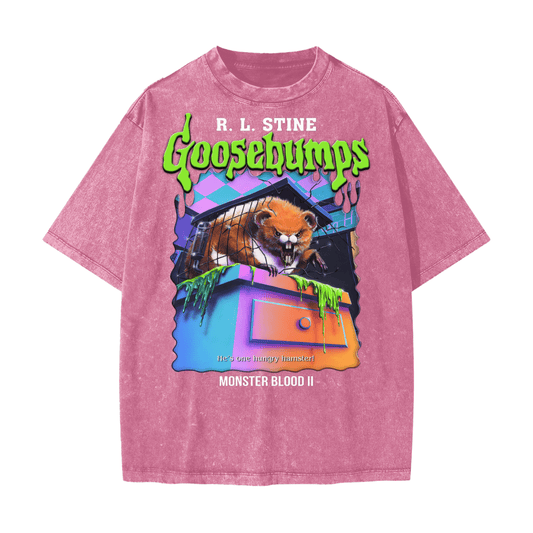 Goosebumps Monster Blood II Heavyweight Snow Washed T-Shirt