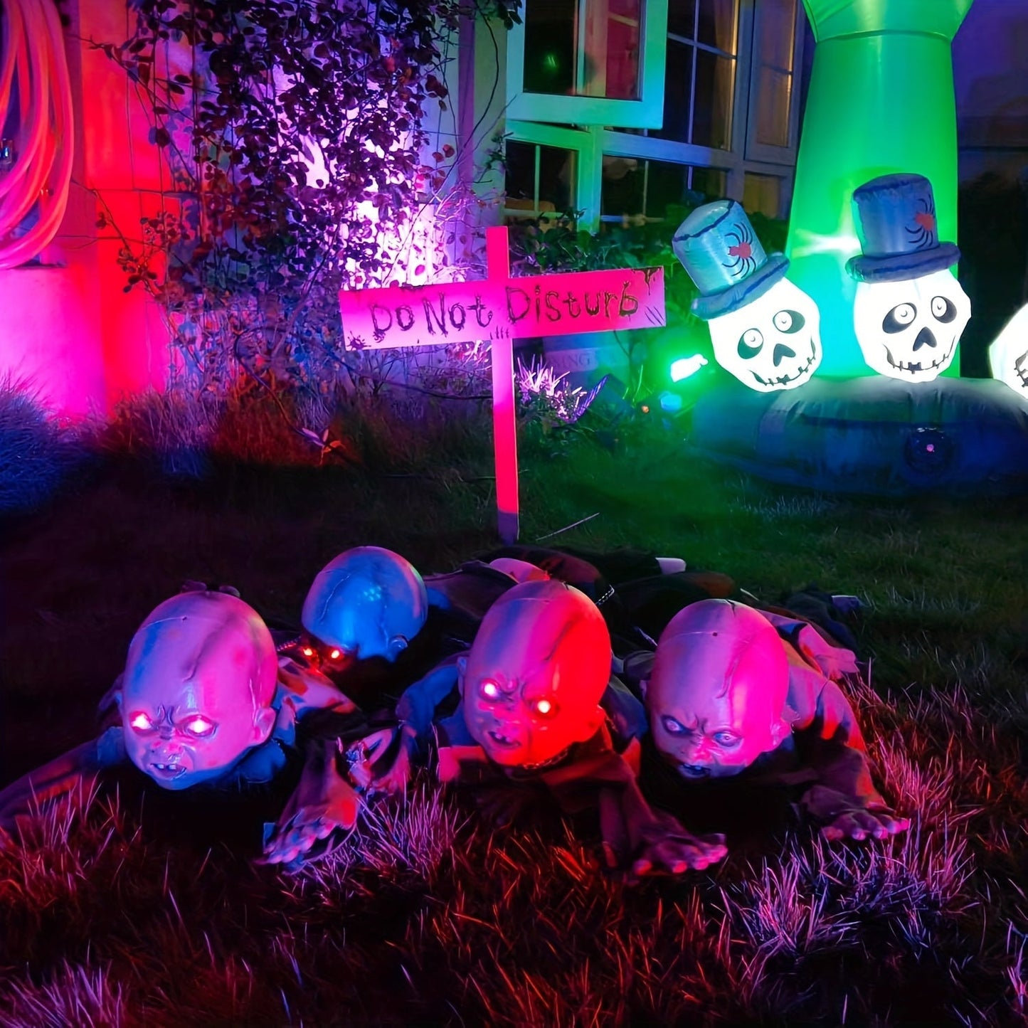 Halloween Crawling Ghost Decoration